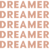 Dreamer, repeat Motivation text