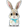 Rabbit with loop