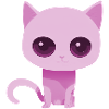 little pink cat