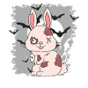 Halloween Zombie Animals Halloween Rabbit