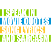 speak lyrics and sarcasm