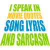 speak lyrics and sarcasm