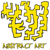 Abstract art in yellow