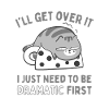Lazy cat funny saying