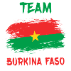 Team Burkina Faso flag design