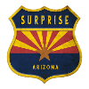 Surprise Arizona flag crest design