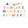 Halloween Alphabet Shirt Gift