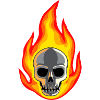 Skull on Fire