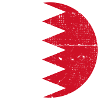 Drapeau bahreïni Bahreïni