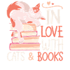 Cat Book Lovers Read Books