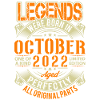 2022 October Birthday Legend