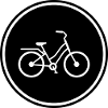 Icône de vélo