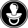 Pacifier Icon Icon