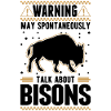 Warning Buffalo Bison Water Buffalo