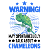 Warning Chameleon Gift Chameleon