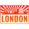 London Skyline Sunset