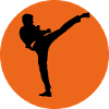 Karate-Tritt