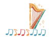 Harfe Harfenspieler