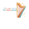 Harfe Harfenspieler