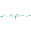 Baby Life lettering