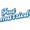 Just married married couple
