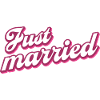 Just married married couple