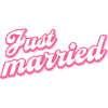 Just married married couple