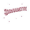 Bernadette names personalized