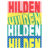 Hilden Germany City Font Skyline