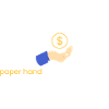 Papierhandanleger gehen weg