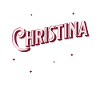 Christina name personalized