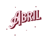 Nom Abril personnalisé