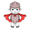 Sheep Superhero