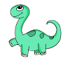 Dinosaurier Motiv