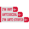 pas antisocial anti-stupide