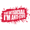pas antisocial anti-stupide
