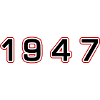 1947 Year Number
