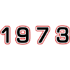 1973 Year Number
