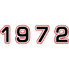 1972 Year Number