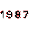 1987 Year Number