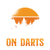 Old man darts with sun