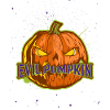 Evil Pumpkin T-shirt *Halloween*