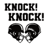 Knock Knock - American Football Design