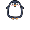 Antarktis Tier süß Pinguin Seevogel Statement