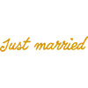 Mariage de couple marié