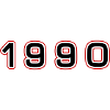 1990 Year Number