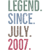 Legend Since July 2007