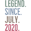 Legend Since July 2020
