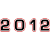 2012 Year Number