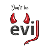 Don't be evil - Teufelshörner